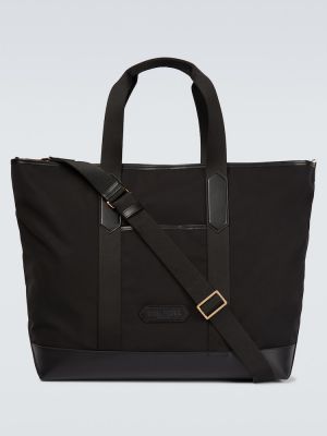Nylónová nákupná taška Tom Ford čierna