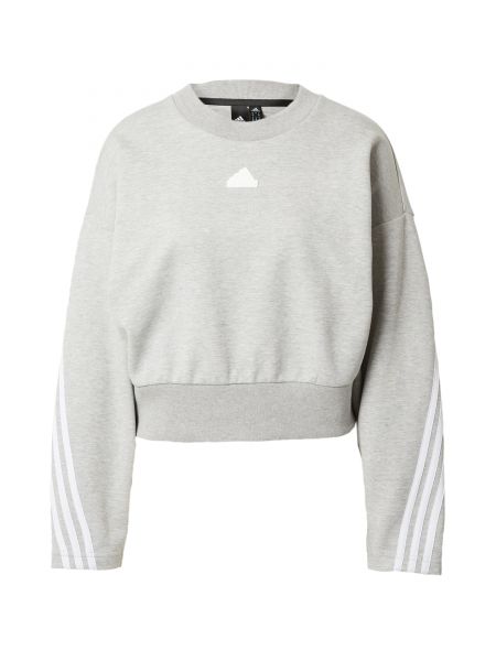 Пуловер на райета с качулка Adidas Sportswear