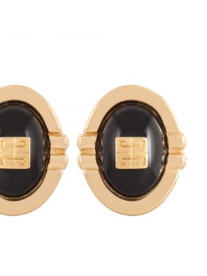 Boucles d'oreilles à boucle Givenchy Pre-owned noir