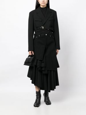 Dlouhé šaty Junya Watanabe černé