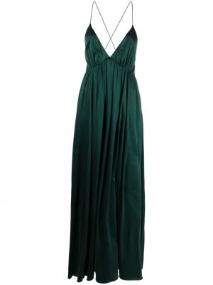 Maksi haljina s v-izrezom Zimmermann zelena