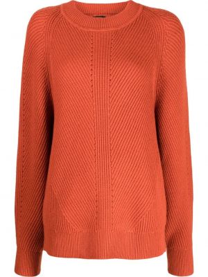 Sweter wełniane Joseph - pomarańczowy