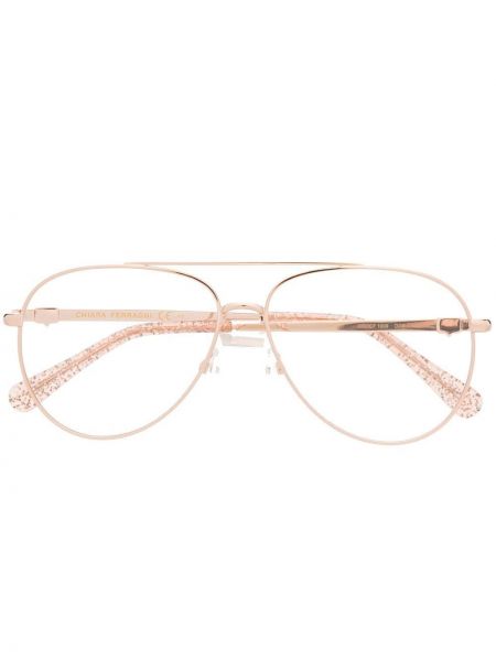 Brýle Chiara Ferragni zlaté