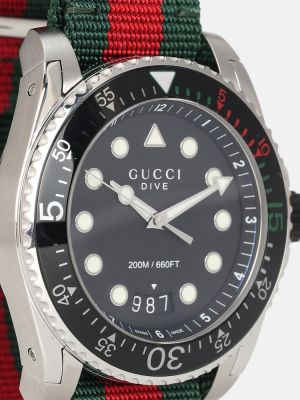 Armbanduhr Gucci schwarz