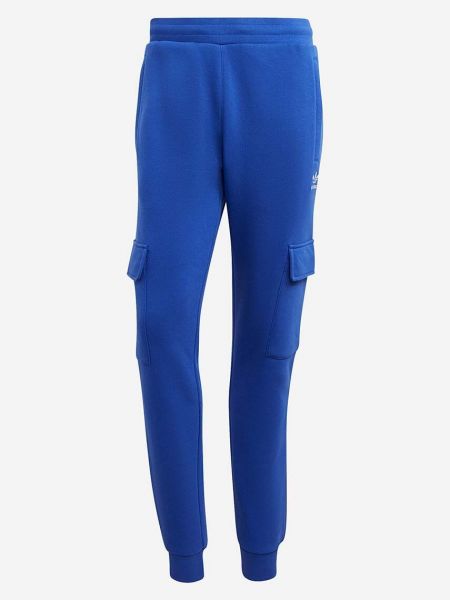 Spodnie cargo Adidas Originals niebieskie