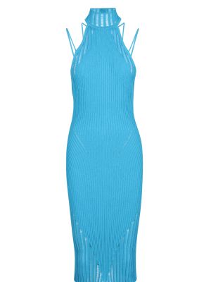 Коктейльное платье Andreadamo голубое