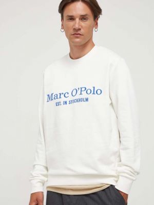 Bluza bawełniana Marc O'polo beżowa