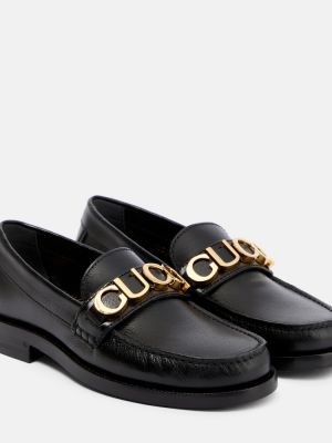 Loafers skórzane Gucci