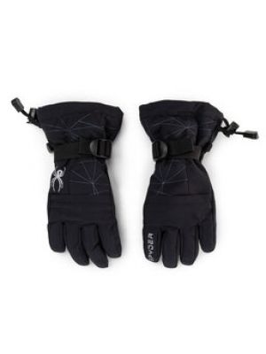 Černé rukavice Spyder