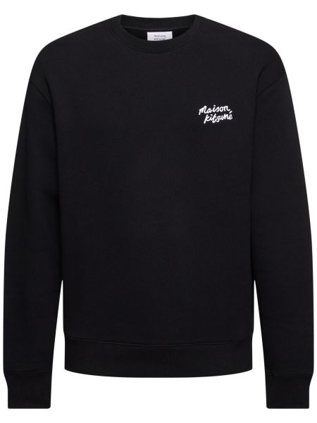 Sweatshirt Maison Kitsuné svart