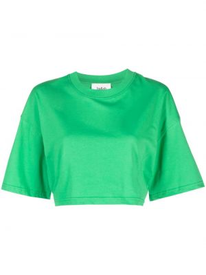 Bavlněné tričko Ba&sh zelené
