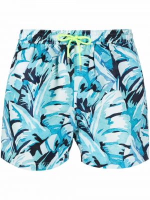 Trykt shorts Paul Smith blå