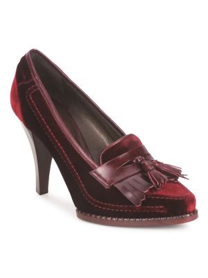 Pantofi cu toc cu toc Roberto Cavalli roșu