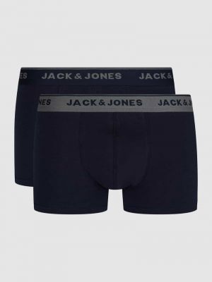Bokserki slim fit Jack & Jones niebieskie
