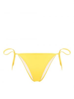 Bikini cu imagine Dsquared2 galben