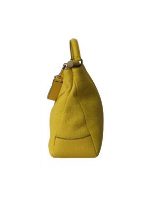 Bolsa de hombro de cuero Dolce & Gabbana Pre-owned amarillo