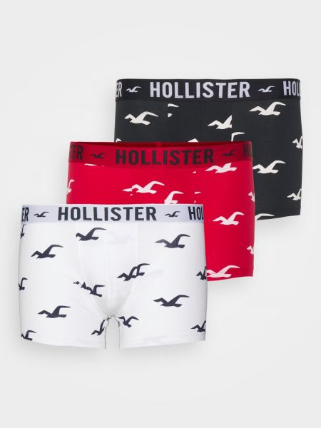Spodnie Hollister Co. czerwone