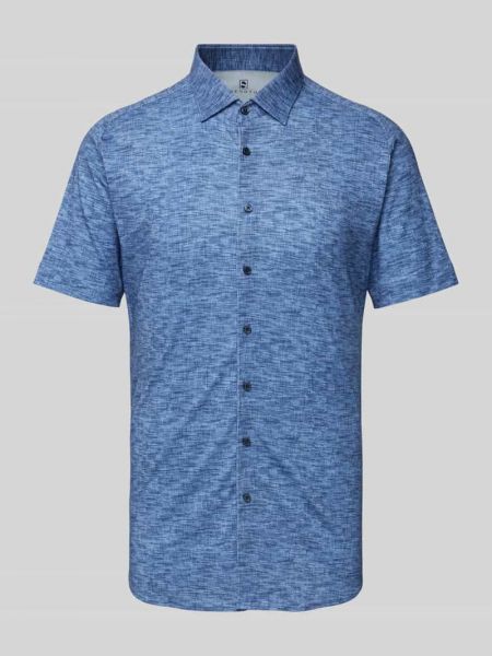 Koszula slim fit Desoto niebieska