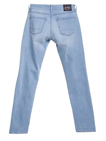 Proste jeansy Denham niebieskie