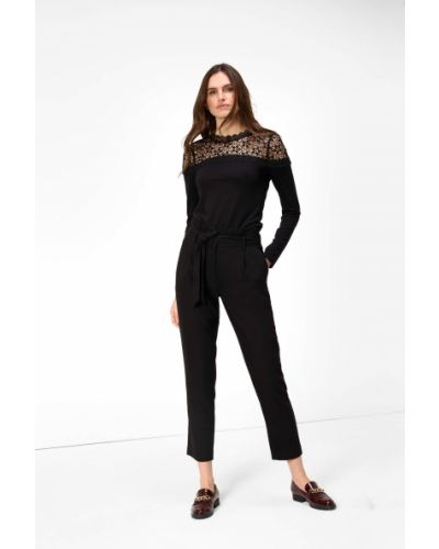Černé elegantní kalhoty Orsay