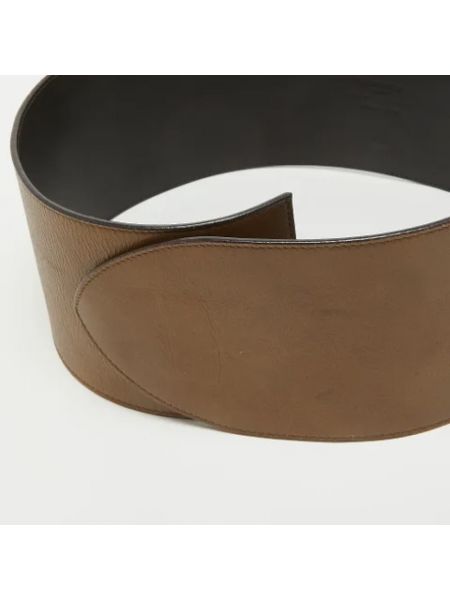 Cinturón de cuero retro Yves Saint Laurent Vintage