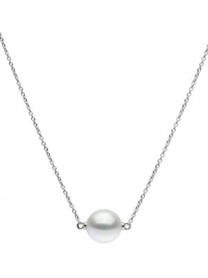 Náhrdelník s perlami Autore Moda strieborná
