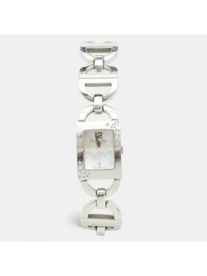Zegarek ze stali chirurgicznej Dior Vintage biały