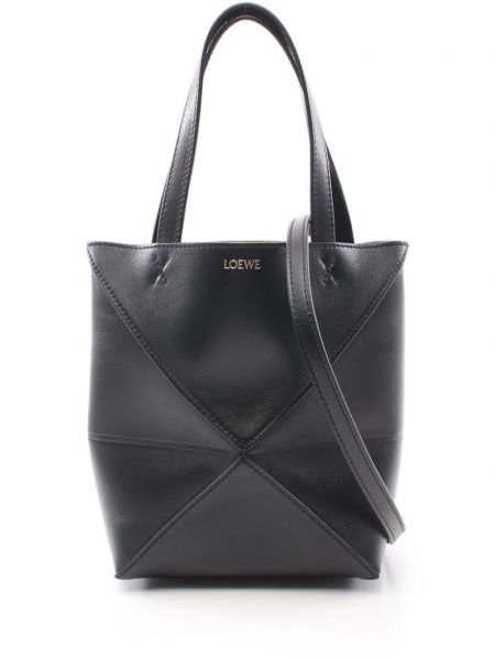 Nákupná taška Loewe Pre-owned čierna
