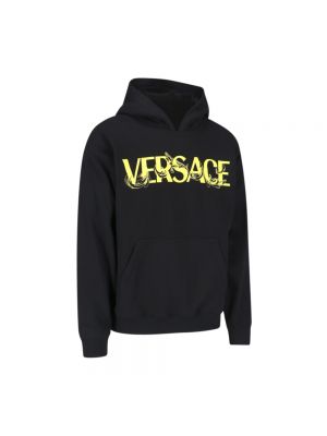 Haftowana bluza z kapturem Versace