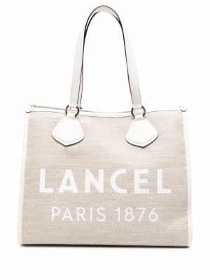 Тоут сумка с логотипом Lancel