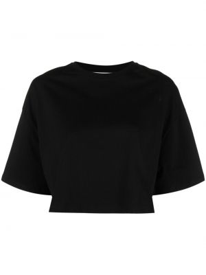 Βαμβακερή μπλούζα με σχέδιο Iro μαύρο