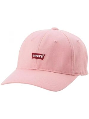 Różowa czapka z daszkiem Levi's