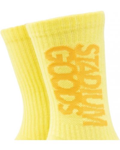 Chaussettes à imprimé Stadium Goods® jaune