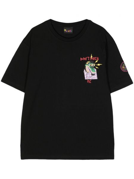 Памучна тениска Mauna Kea черно