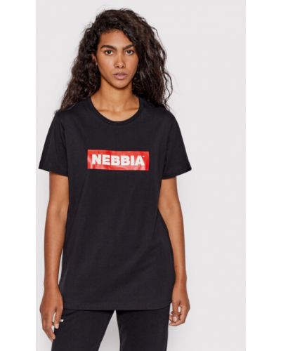 T-shirt Nebbia schwarz
