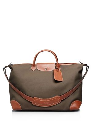 Дорожная сумка Longchamp коричневая
