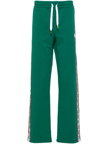 Teplákové nohavice Casablanca zelená