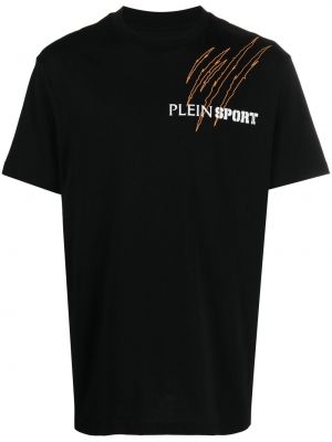 T-shirt à scratch à imprimé Plein Sport