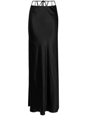 Saténová sukňa Rachel Gilbert čierna