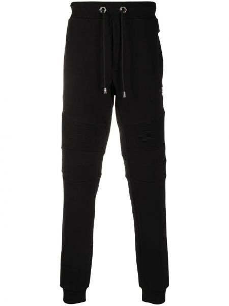 Pantalones de chándal acolchadas Philipp Plein negro