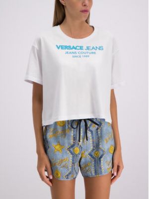 Tričko Versace Jeans bílé