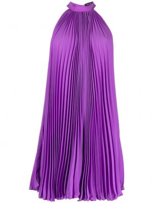 Плисирана мини рокля Styland виолетово
