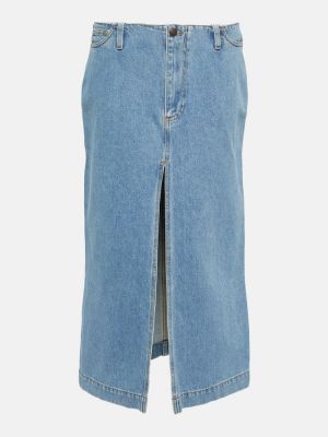 Spódnica jeansowa Magda Butrym niebieska