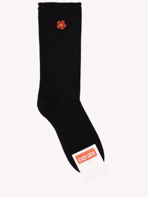 Памучни чорапи Kenzo Paris черно