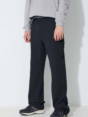 Jednobarevné kalhoty Columbia černé
