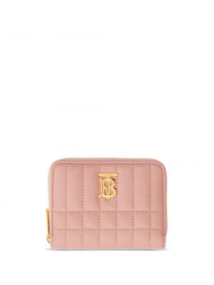 Blixtlås korthållare Burberry rosa