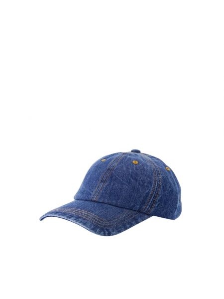 Niebieska czapka z daszkiem Acne Studios