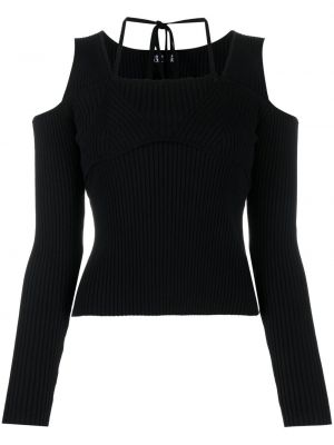 Πουλόβερ Versace Jeans Couture μαύρο