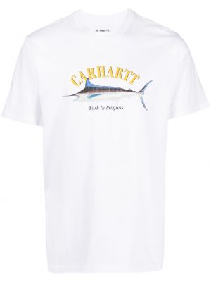 T-shirt Carhartt Wip vit