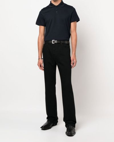 Slim fit skinny jeans ausgestellt Saint Laurent schwarz